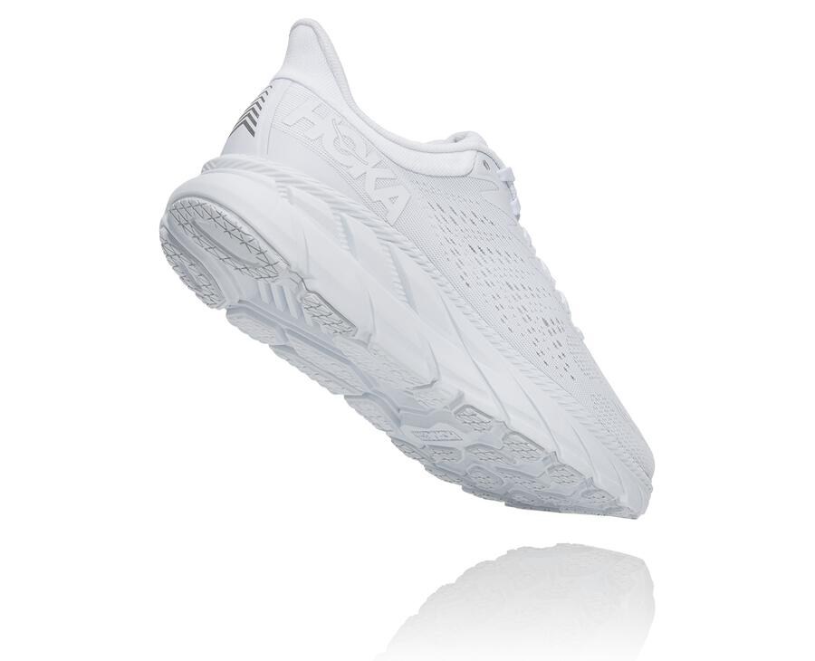 Tenis Hoka One One Mujer Blancos - Clifton 7 - QCWV95146